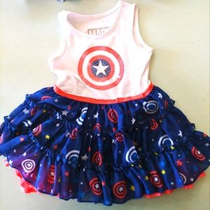 🇺🇸MARVEL CAPTAIN AMERICA dress